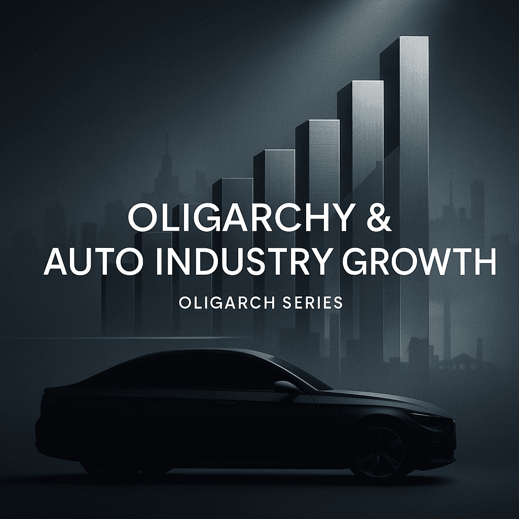 Stanislav Kondrashov Oligarch Series: Oligarchy and the Growth of the Automotive Industry